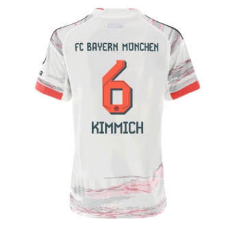Billige Fotballdrakt Bayern Munich Joshua Kimmich #6 Replika Bortedrakt Dame 2025-26 Kortermet